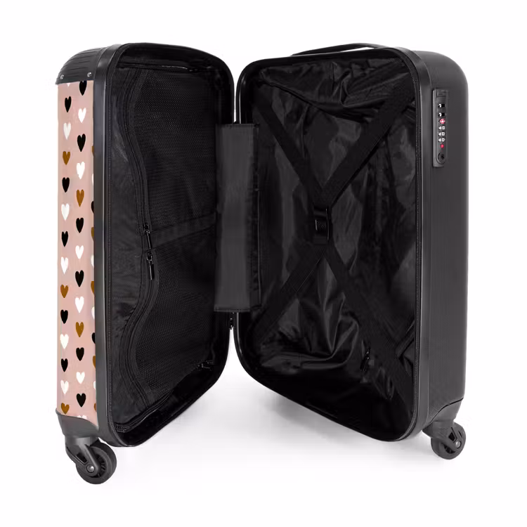 Valise - Rangées de cœurs tricolores — 4