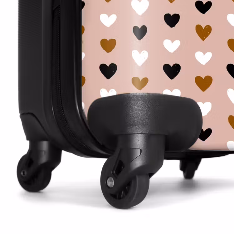 Valise - Rangées de cœurs tricolores — 6