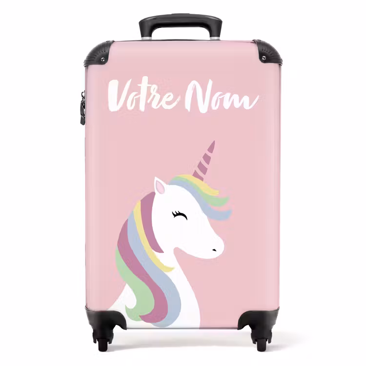 Valise avec nom - Cartoonicorn — 1