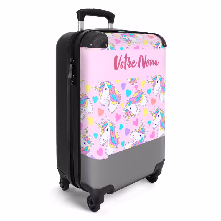 Valise avec nom - Euphorie de la licorne — 2