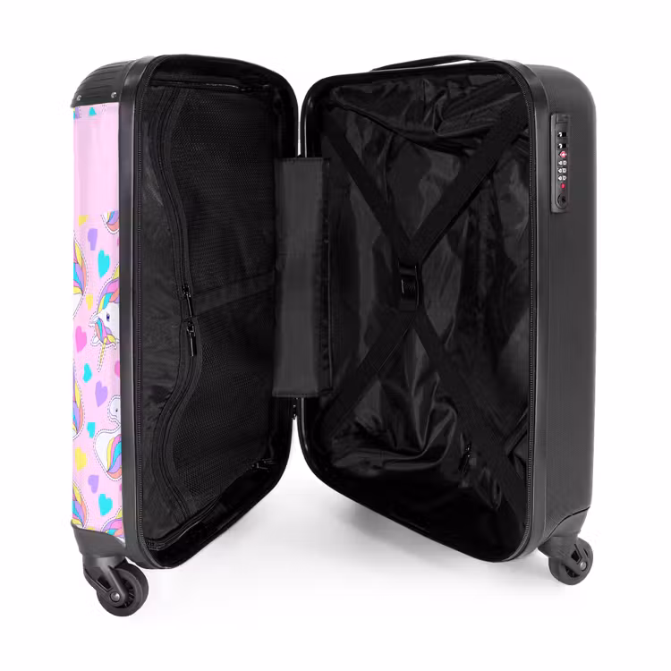 Valise avec nom - Euphorie de la licorne — 5