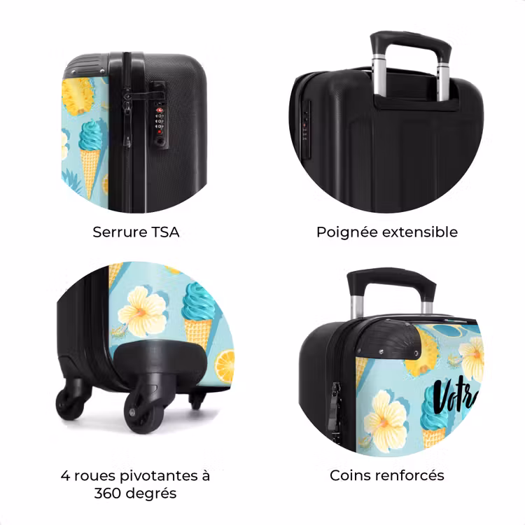 Valise avec nom - Glaces d'Ibiza — 8