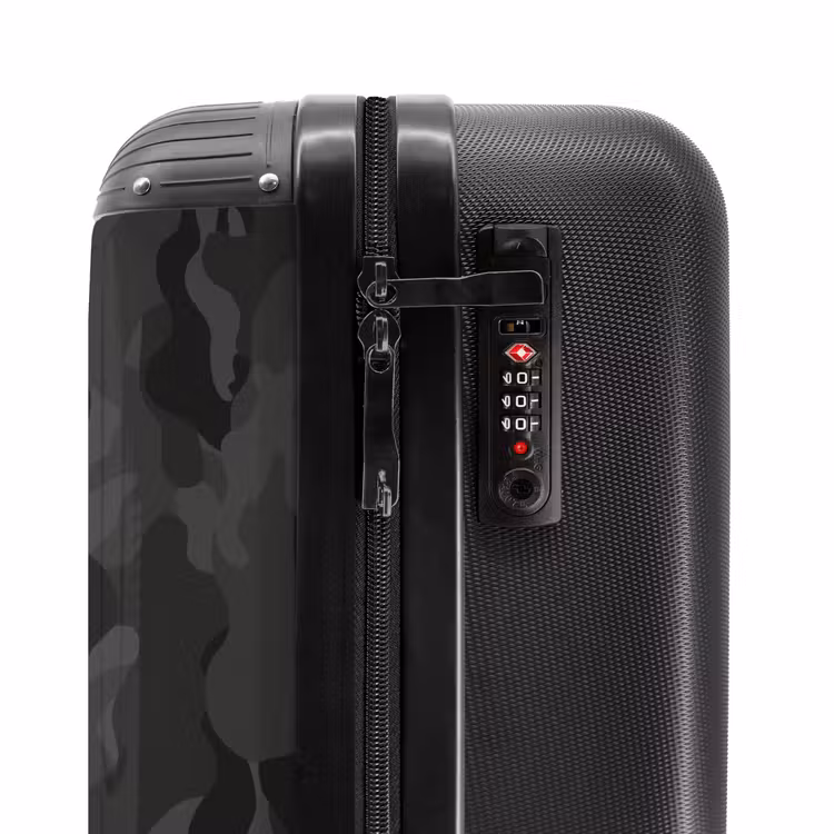 Valise avec nom - Imprimé camouflage vert — 6