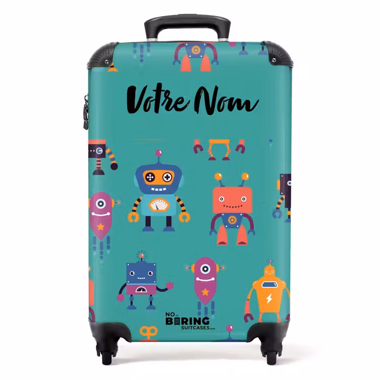 Valise avec nom - La rave des robots — 1