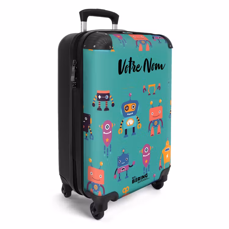 Valise avec nom - La rave des robots — 2