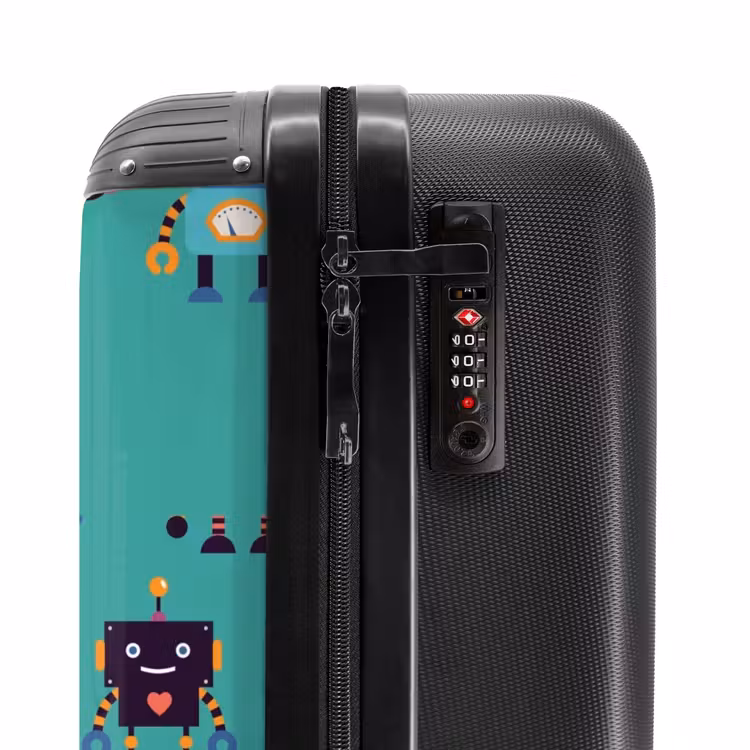 Valise avec nom - La rave des robots — 6