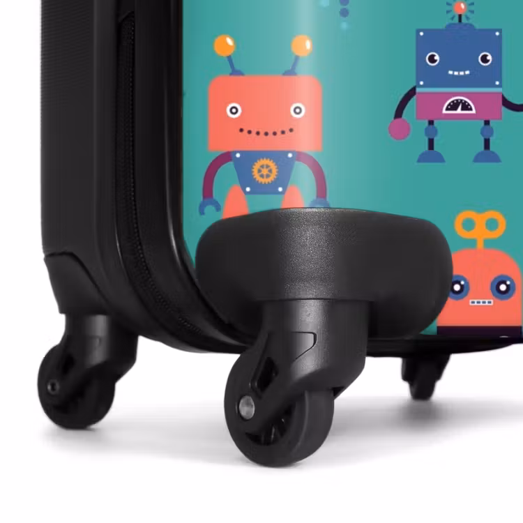 Valise avec nom - La rave des robots — 7