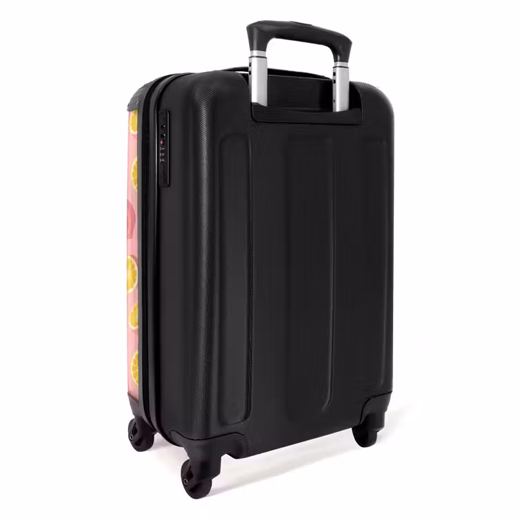 Valise avec nom - Limoncello rose — 4