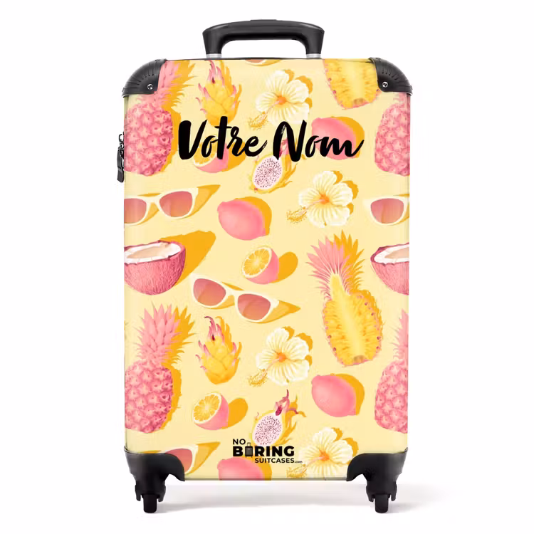 Valise avec nom - Pina colada — 1