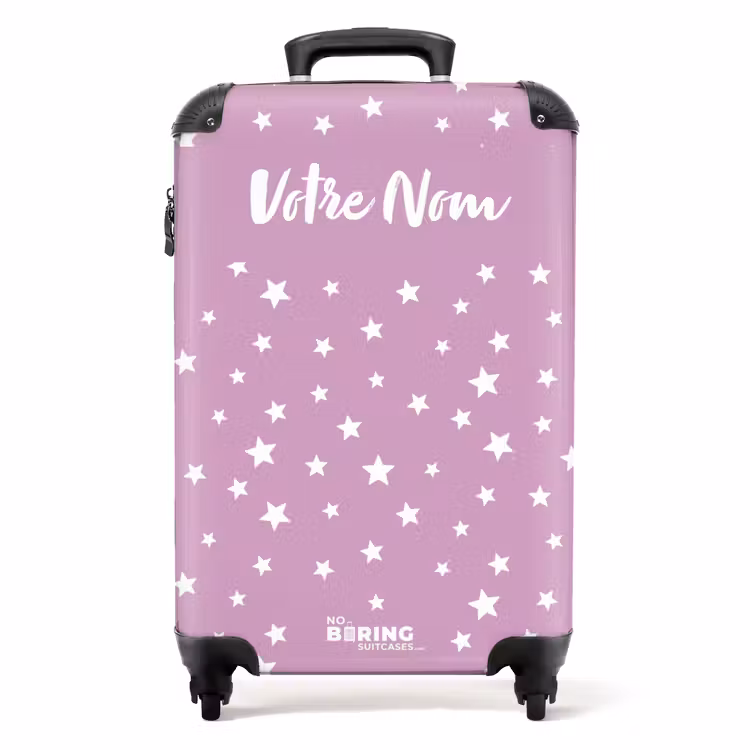 Valise avec nom - Poussière d'étoiles — 1