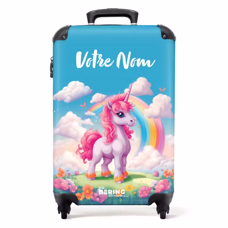 Valise avec nom - Rosie Rainbow — 1