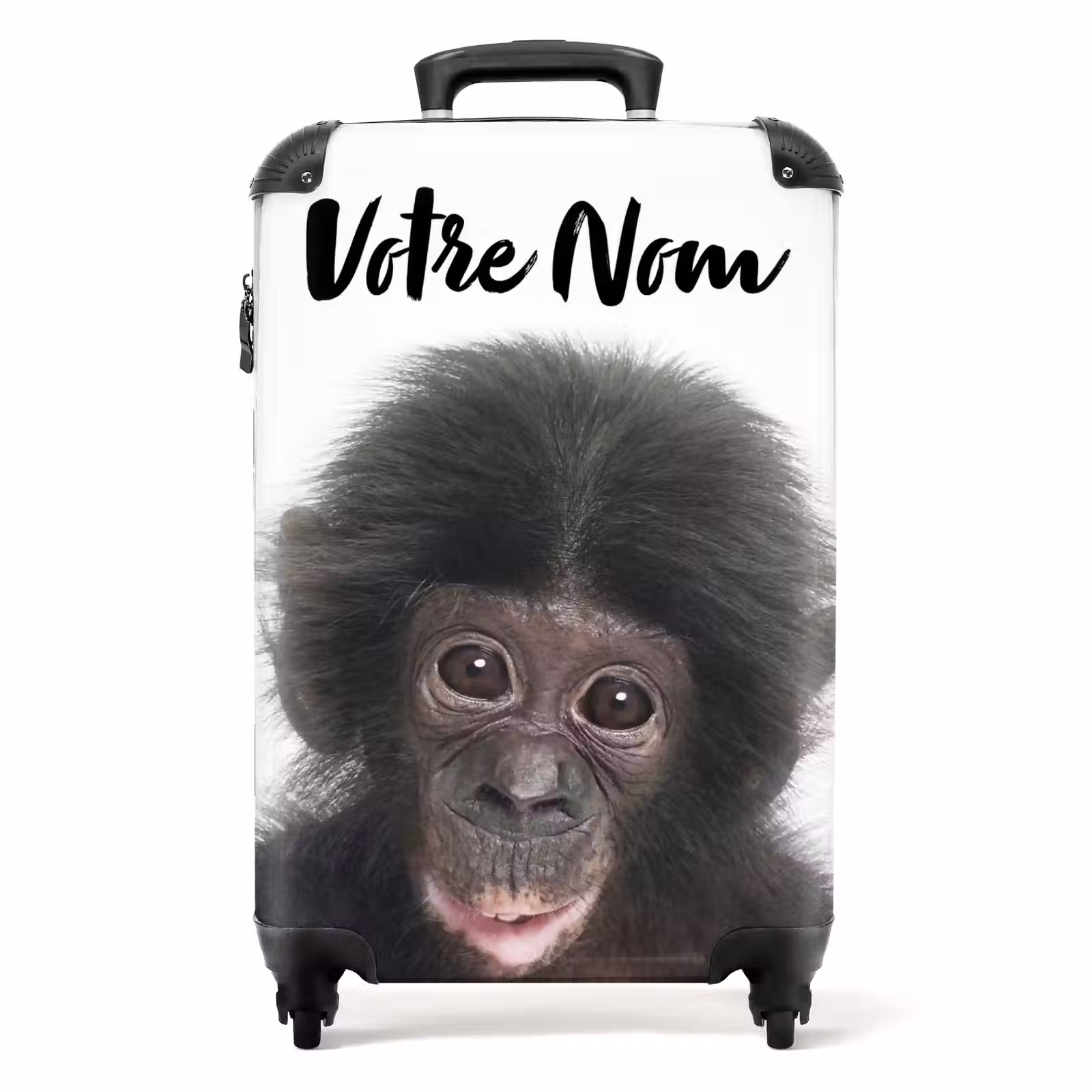 Valise avec nom - Charlie Chimp — 1