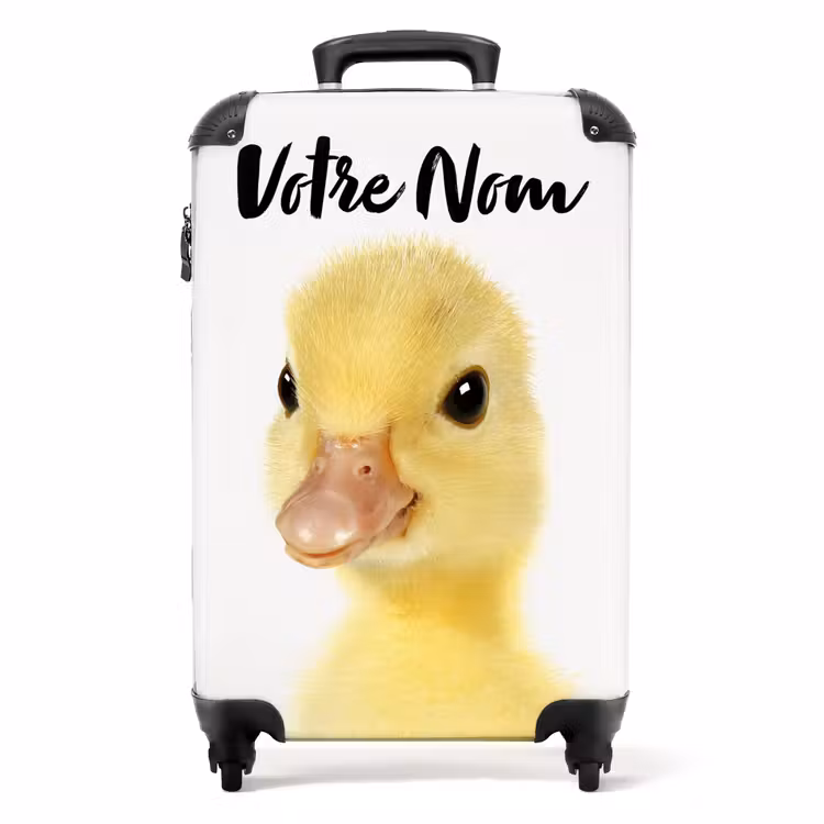 Valise avec nom - Barry le canard en caoutchouc — 1