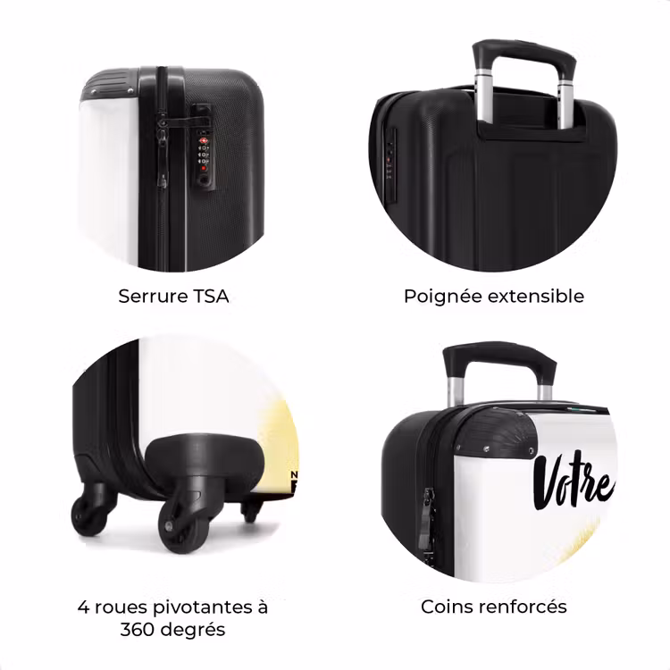 Valise avec nom - Barry le canard en caoutchouc — 8