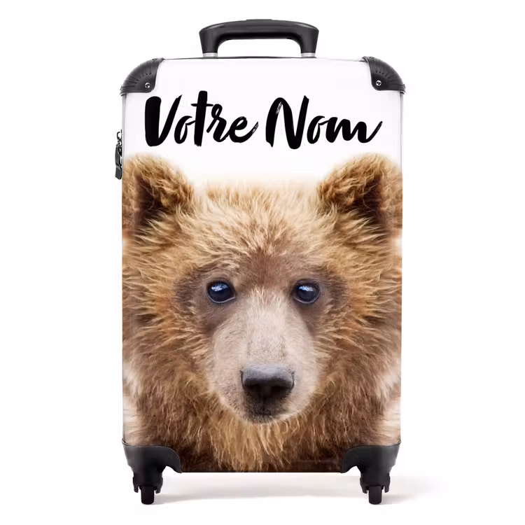 Valise avec nom - Bennie Bear — 1