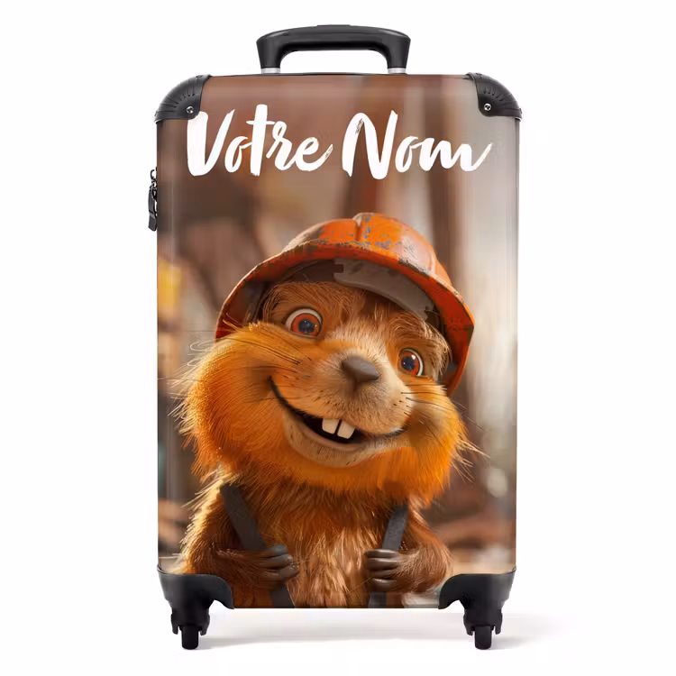 Valise avec nom - Bertus Bouwbever — 1