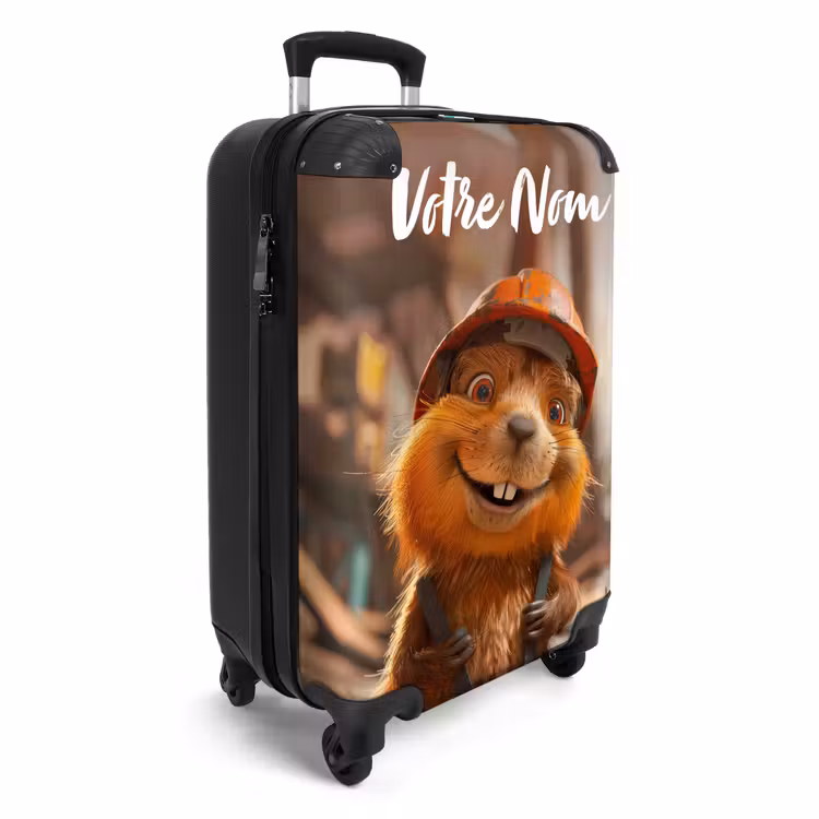 Valise avec nom - Bertus Bouwbever — 2
