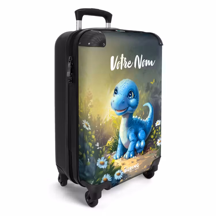 Valise avec nom - Branco Brontosaurus — 2