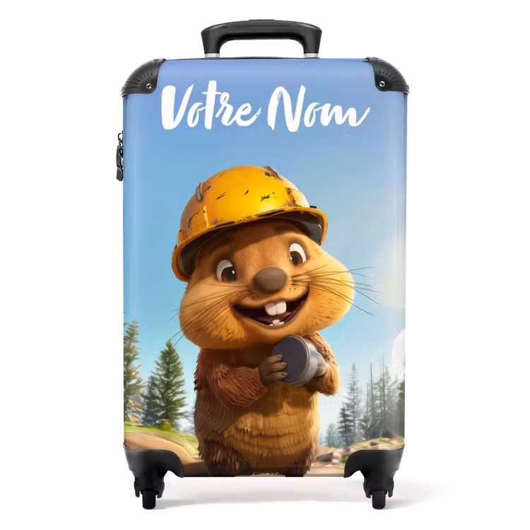 Valise avec nom - Casque de chantier Billy — 1