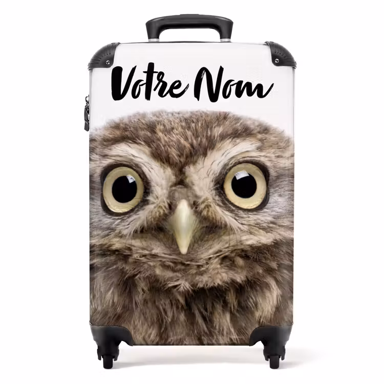 Valise avec nom - Hibou d'Ulke — 1