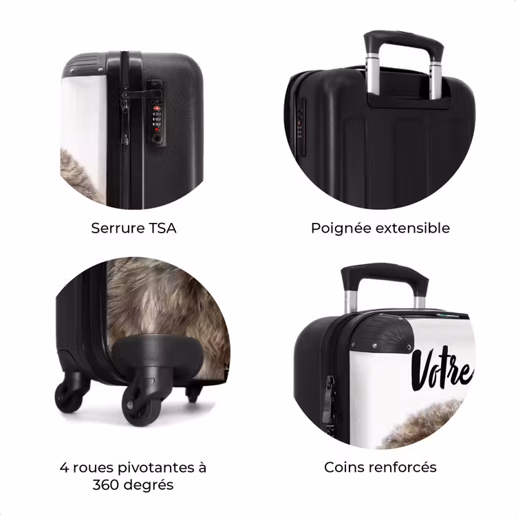 Valise avec nom - Hibou d'Ulke — 8