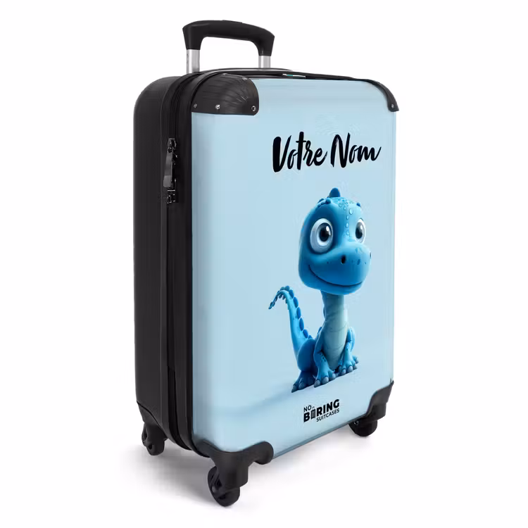 Valise avec nom - Joyeux Bronto — 2