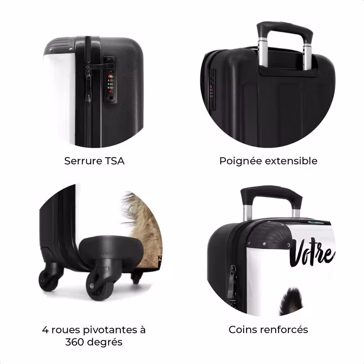 Valise avec nom - L'âne Eddy — 8
