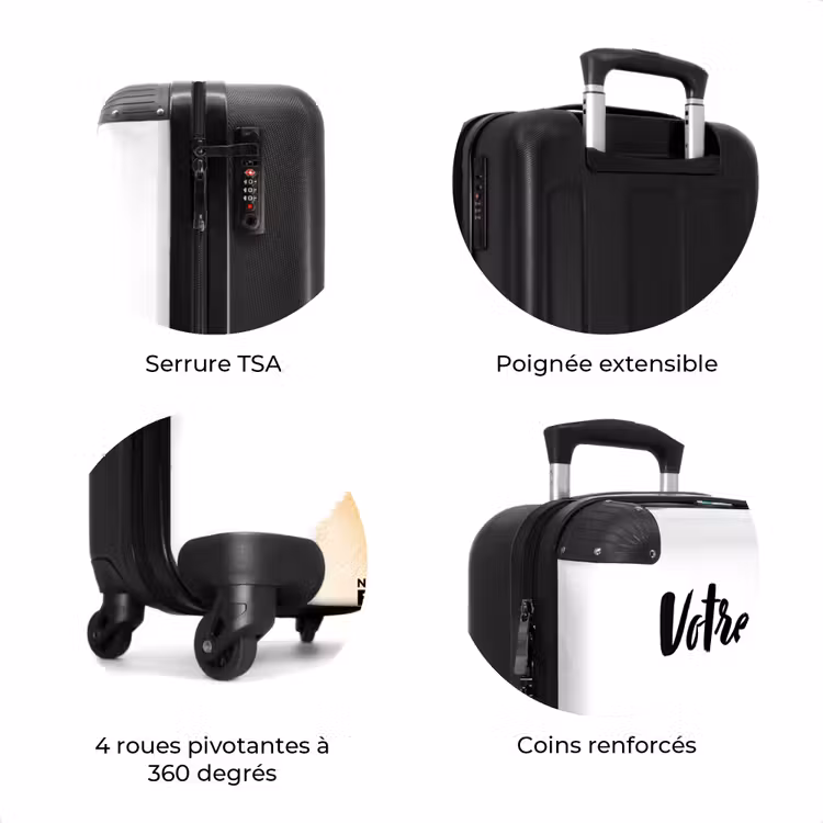 Valise avec nom - Le canard marguerite — 8