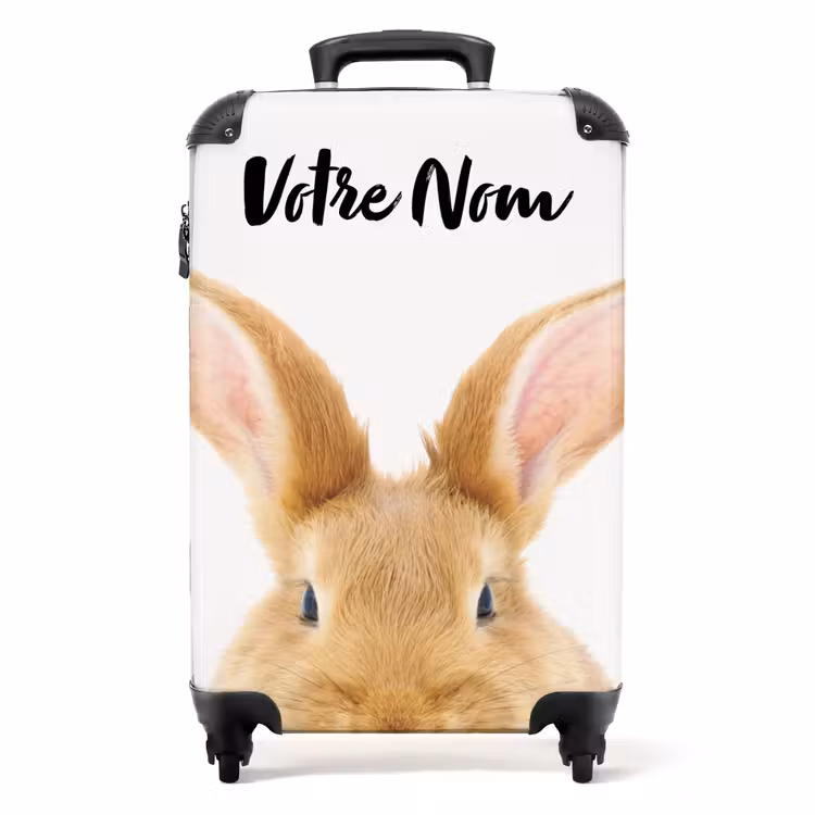 Valise avec nom - Reniflements avec la tête satisfaite — 1