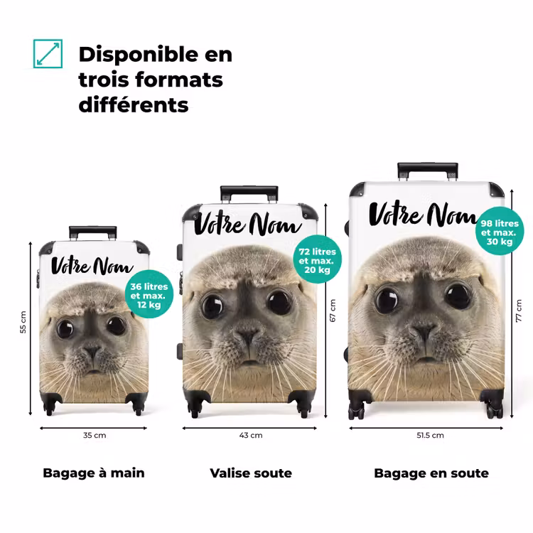 Valise avec nom - Sceau Zyon — 3