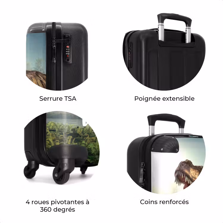 Valise avec nom - Thijs Tyrannosaure — 8