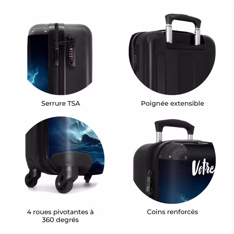 Valise avec nom - Thunderclap dino — 8