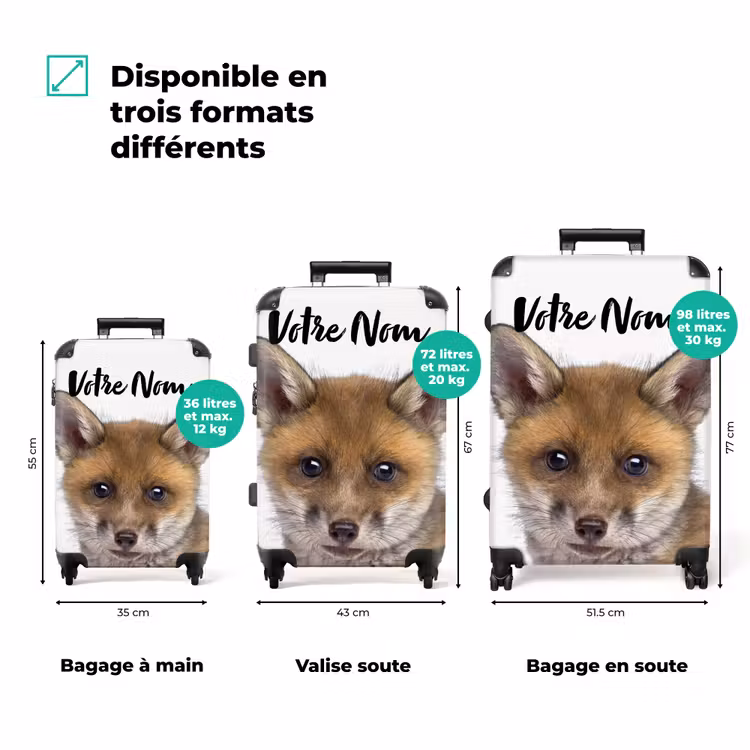 Valise avec nom - Victor Vos — 3