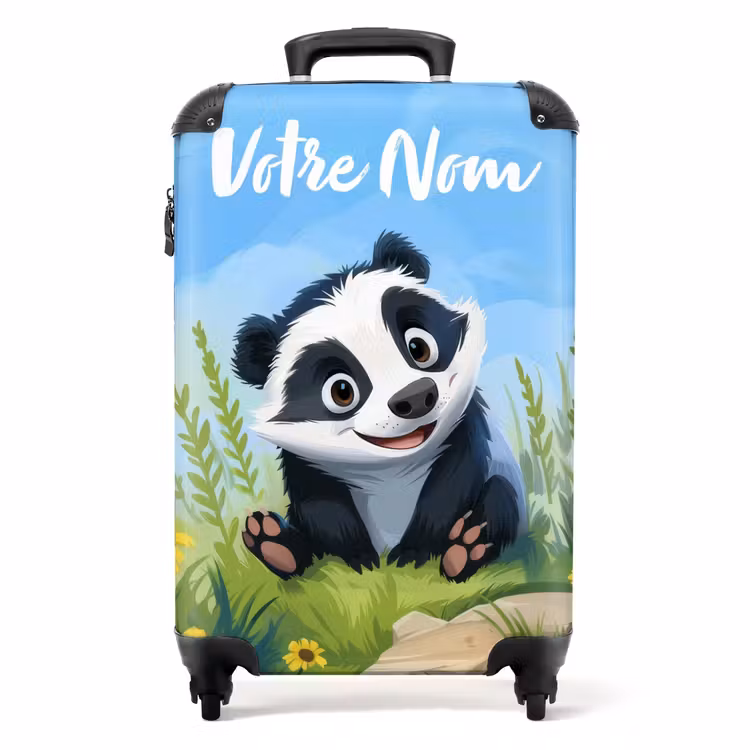 Valise avec nom - William raton laveur — 1