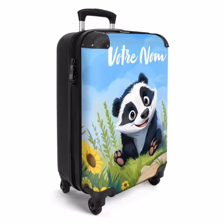Valise avec nom - William raton laveur — 2