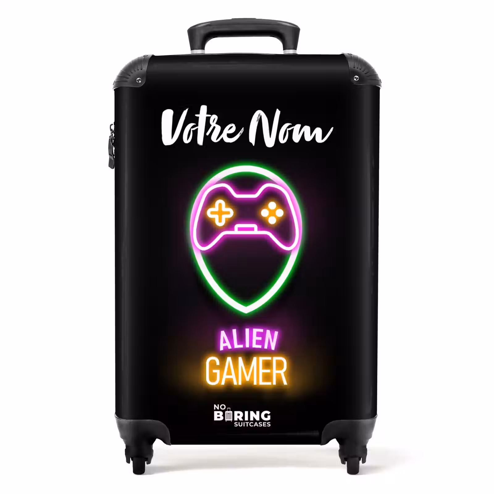 Valise avec nom - Alien Gamer — 1