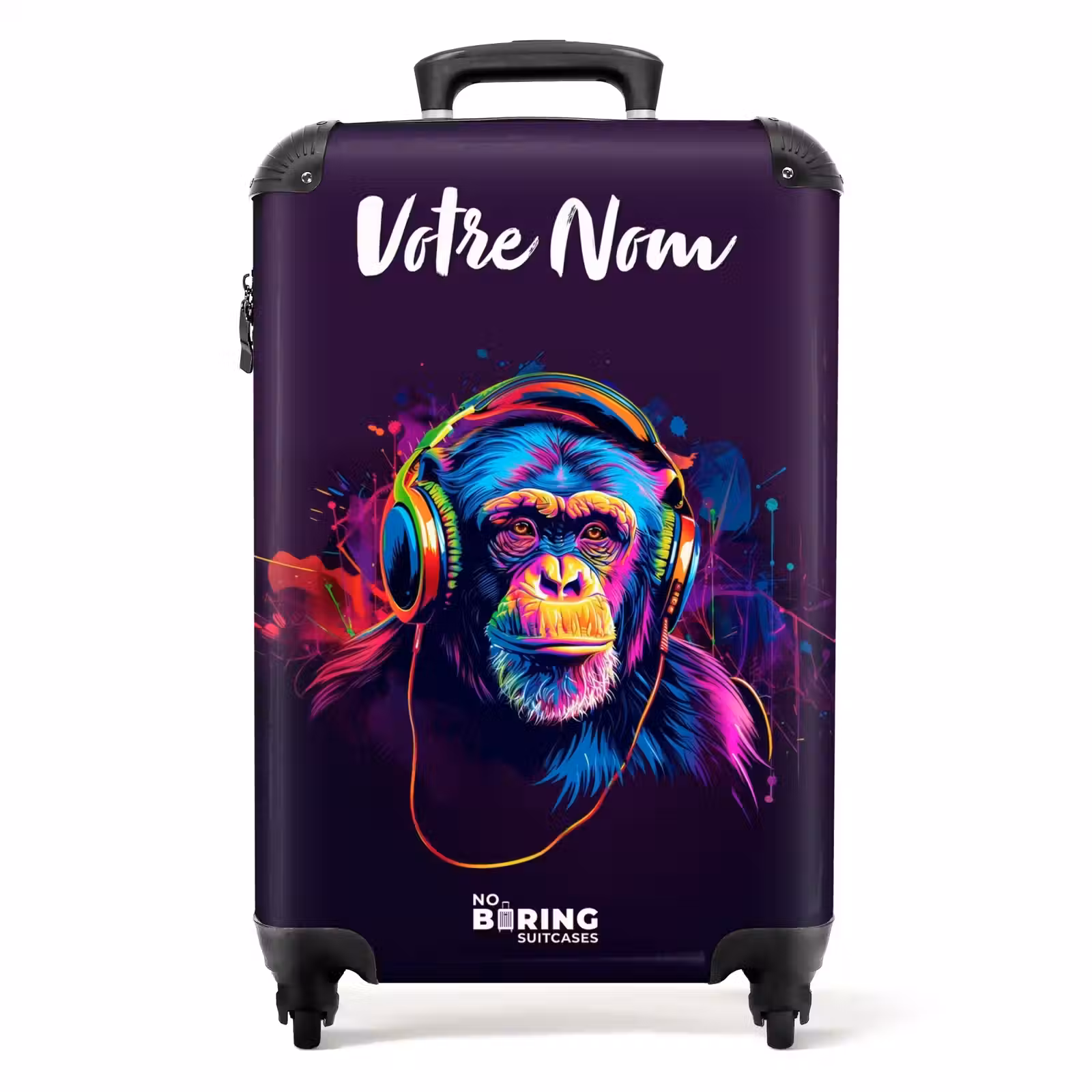 Valise avec nom - Baboon Beats — 1