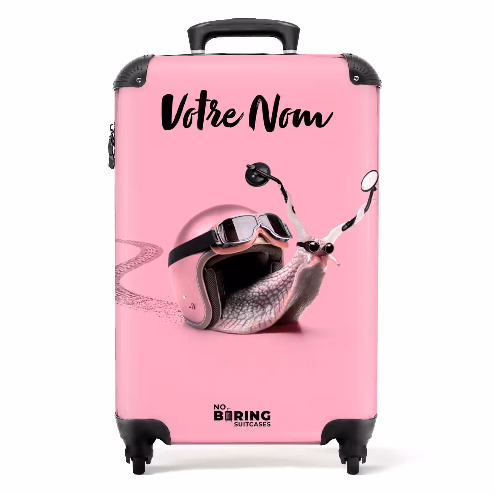 Valise avec nom - Escar-Go - Rose — 1