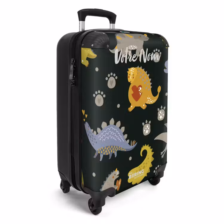 Valise avec nom - Aimer les dinosaures — 2