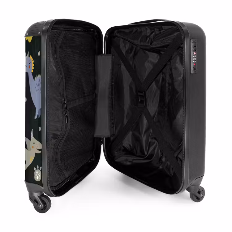 Valise avec nom - Aimer les dinosaures — 5