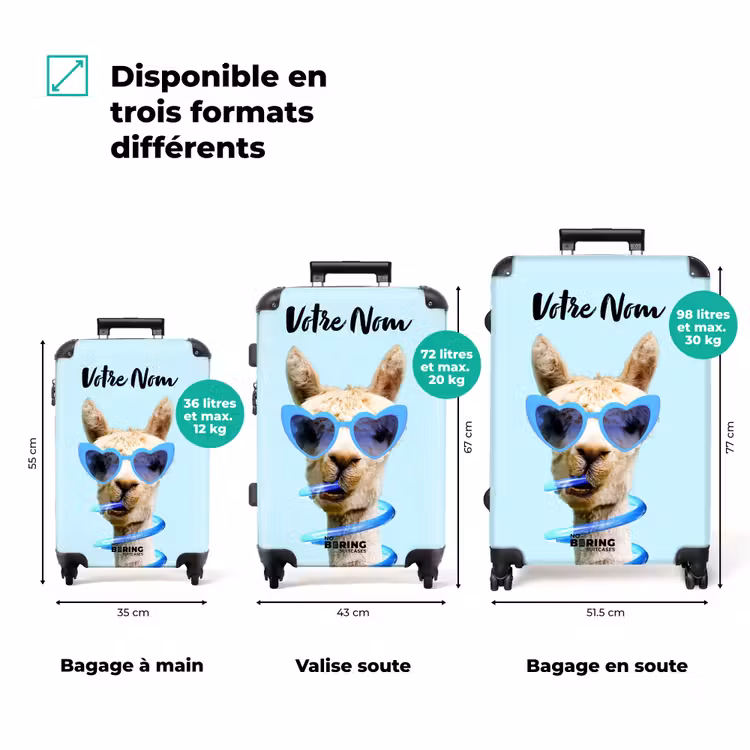 Valise avec nom - Allard Alpaca — 3