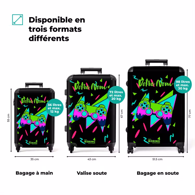 Valise avec nom - Contrôler le jeu — 3