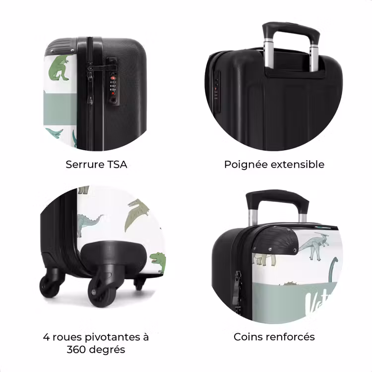 Valise avec nom - Dino Dynasty — 8