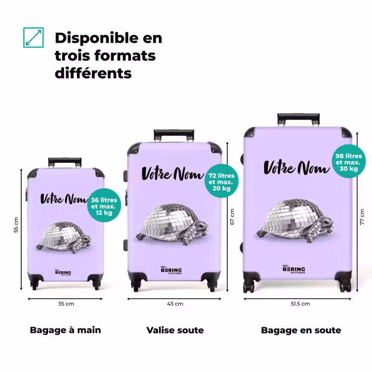 Valise avec nom - Disco Dirk — 3