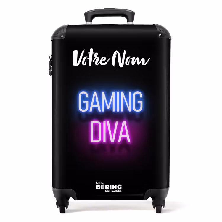 Valise avec nom - Diva du jeu — 1