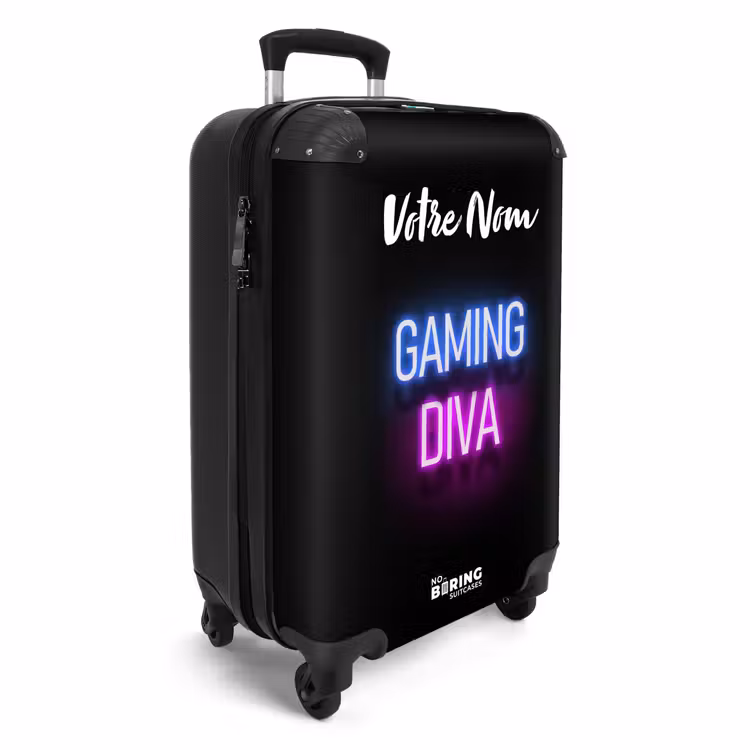 Valise avec nom - Diva du jeu — 2