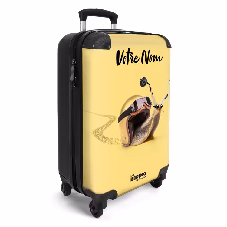 Valise avec nom - Escar-Go - Jaune — 2