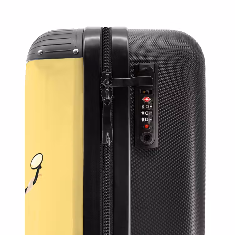 Valise avec nom - Escar-Go - Jaune — 6