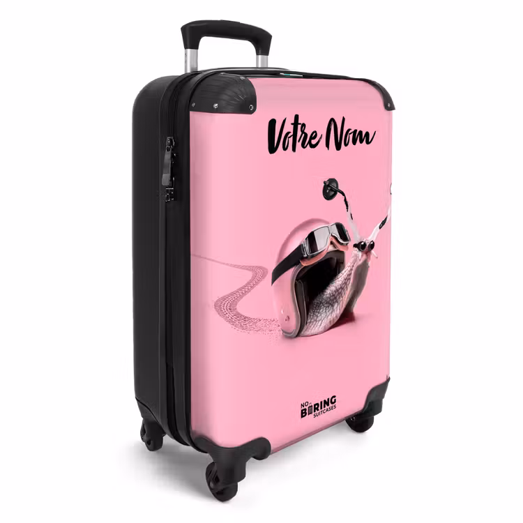 Valise avec nom - Escar-Go - Rose — 2