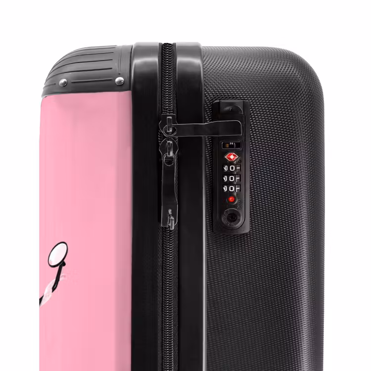 Valise avec nom - Escar-Go - Rose — 6